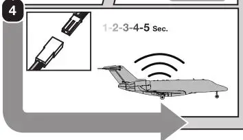 E-flite UMX Citation Longitude 30mm EDF Twin - Place the aircraft upright