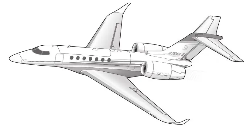 E-flite UMX Citation Longitude 30mm EDF Twin
