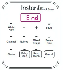 Instant INP 140 5010 01 GC Rice and Grain Cooker - Getting Started 10
