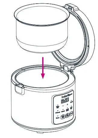 Instant INP 140 5010 01 GC Rice and Grain Cooker - Getting Started 4