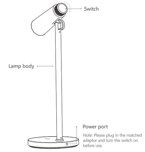 WILIT F3Q LED Table Lamp - product inntroduction