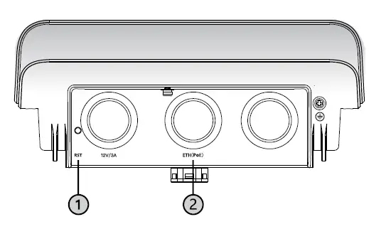 Shenzhen Jaguar Wave Technology JW-PTP6015 Outdoor 60GHz PTP FIG 2