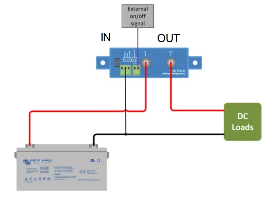 victron energy SBP 65 Smart BatteryProtect 12 24V - fig 6