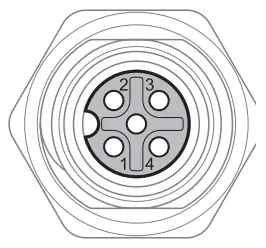westermo Viper 408 Managed 8 port Ethernet Switch - Power connector