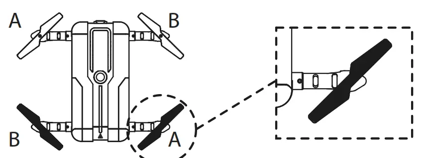 FPV HD Camera Drone -- damage after