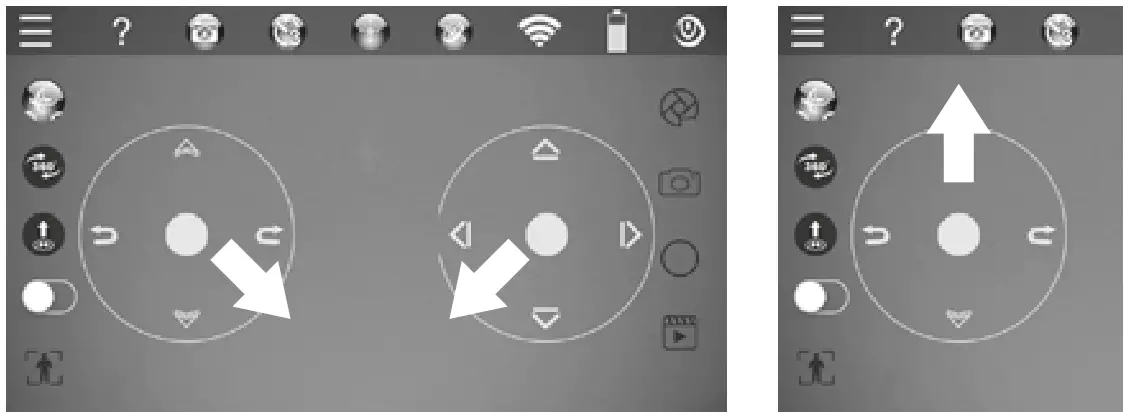 FPV HD Camera Drone -- drone hover at this position.