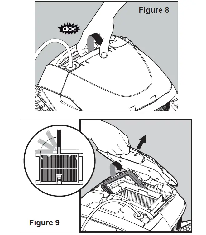 PENTAIR PROWLER 917 Robotic Inground Pool Cleaner 9