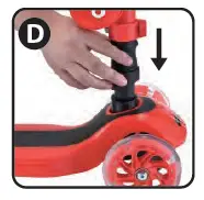 serenelife-SLKS18-Child-and-Toddler-Toy-Scooter-with-Built-in-LED-Wheel-Lights-Fold-Out-Comfort-Seat-8