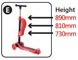 serenelife-SLKS18-Child-and-Toddler-Toy-Scooter-with-Built-in-LED-Wheel-Lights-Fold-Out-Comfort-Seat-9