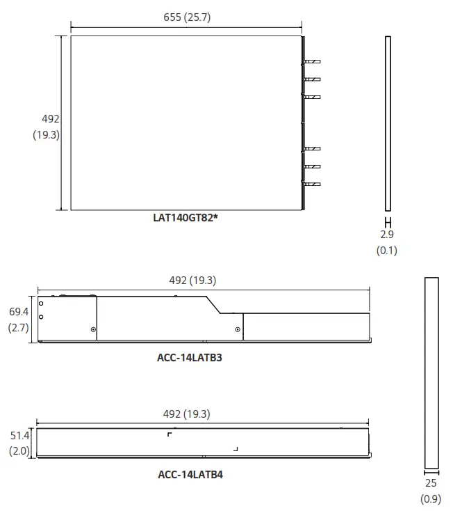 LAT140GT82 LG Digital Signage - LAT