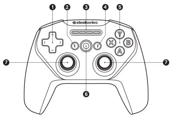 steelseries STRATUS Wireless Controller - PRODUCT OVERVIEW