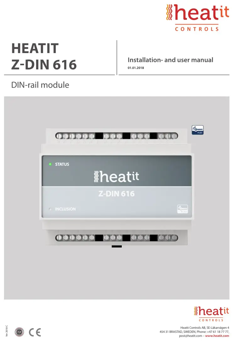 heatit Thermofloor User Manual