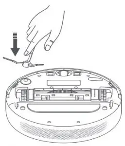 Install the Side Brush