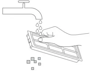 Mi Robot Vacuum-Mop 2 Pro+ User Manual Cleaning the Washable Filter