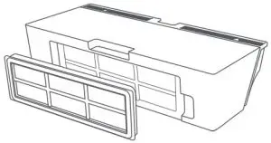 Cleaning the Washable Filter