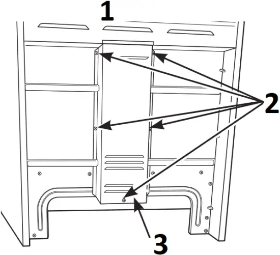 CHS90XM2NS5 - POWER CORD & CONDUIT INSTALLATION A1