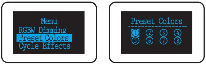 Rollei Lumen Stick RGB LED Rod Lamp - Saturation and Intensity