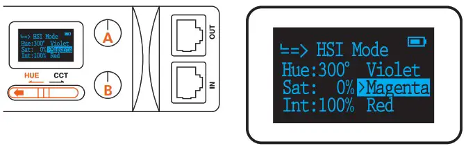 Rollei Lumen Stick RGB LED Rod Lamp - Scene Mode 2