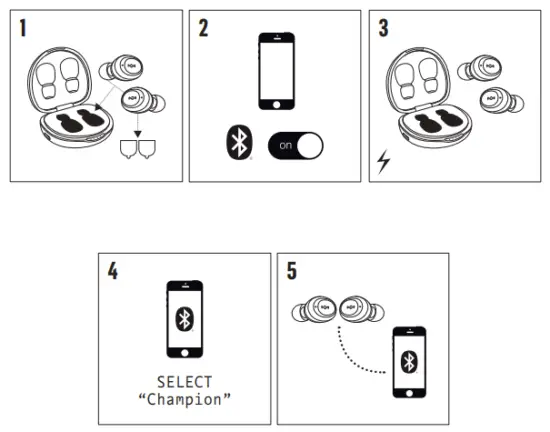 BLUETOOTH INSTRUCTIONS