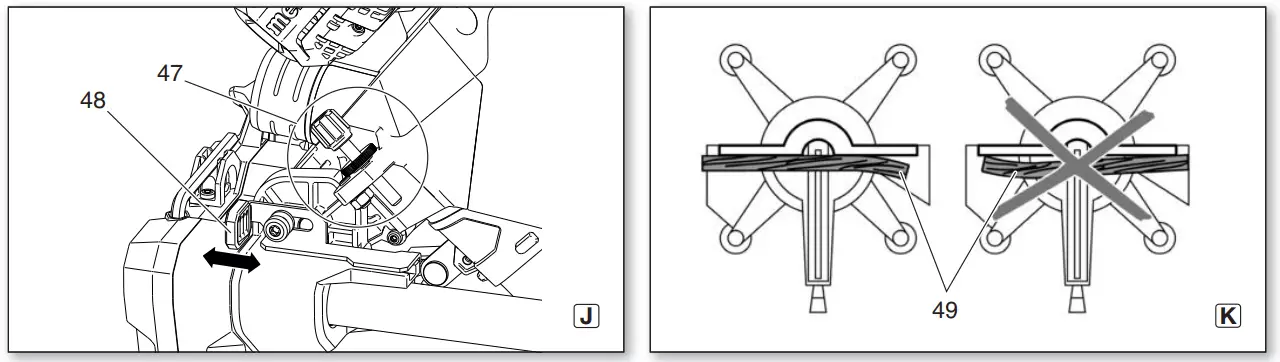 metabo KGSV 72 Xact Mitre Saw Power - Fig4
