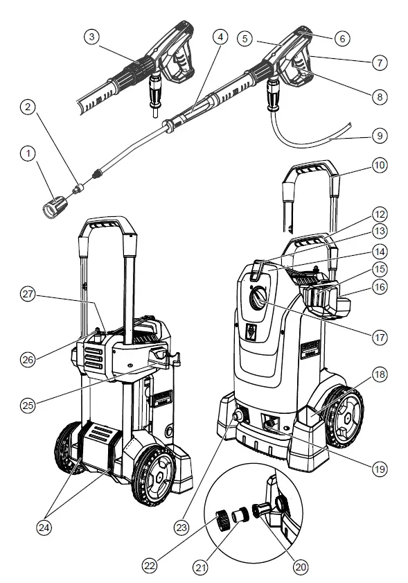 KARCHER HD 8-18-4 M St Vacuum Cleaner-FIG1