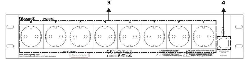 BeamZ-PS08S-Switch-Panel-8-Channel-Schuko-Sockets-fig2