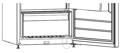 SHARP SJ-LC41CHXWE-EU Fridge-fig1