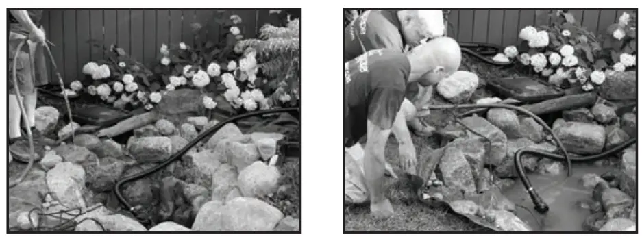 Aquascape DIY Pond Kit Instruction WASH ROCKS AND GRAVEL