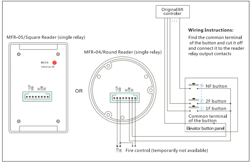 Orbita-MFR-01-Single-Relay-for-External-Elevator-Control-FIG-5