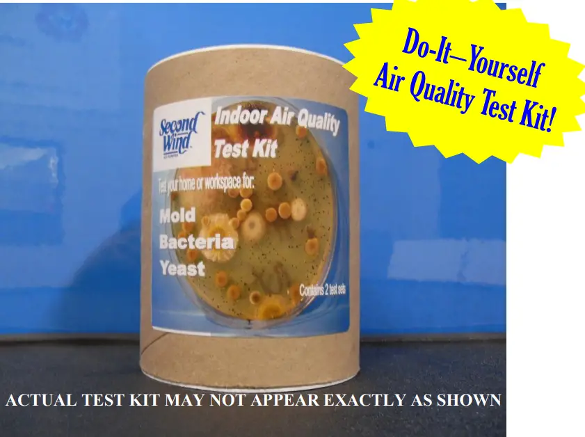 SecondWind SF102 998 Indoor Air Quality Test Kit - fig