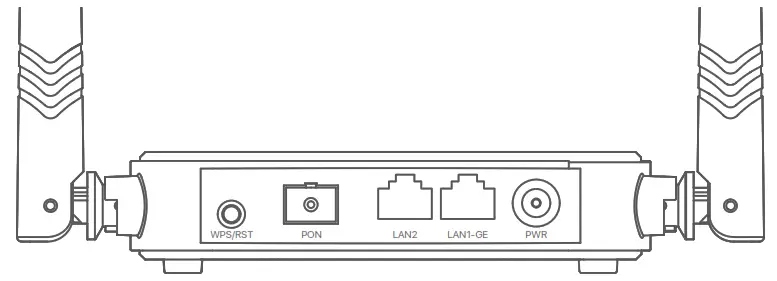 Tenda HG3 N300 Wi Fi XPon ONT Router - Tenda HG3 N300 Wi Fi XPon ONT Router