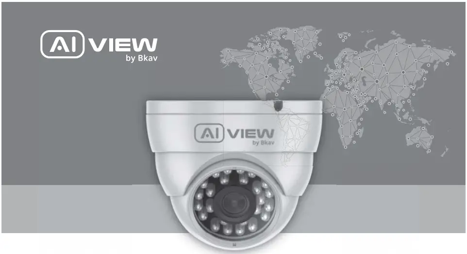 Bkav AI View C310-0200 Full HD Dome AI Based Camera