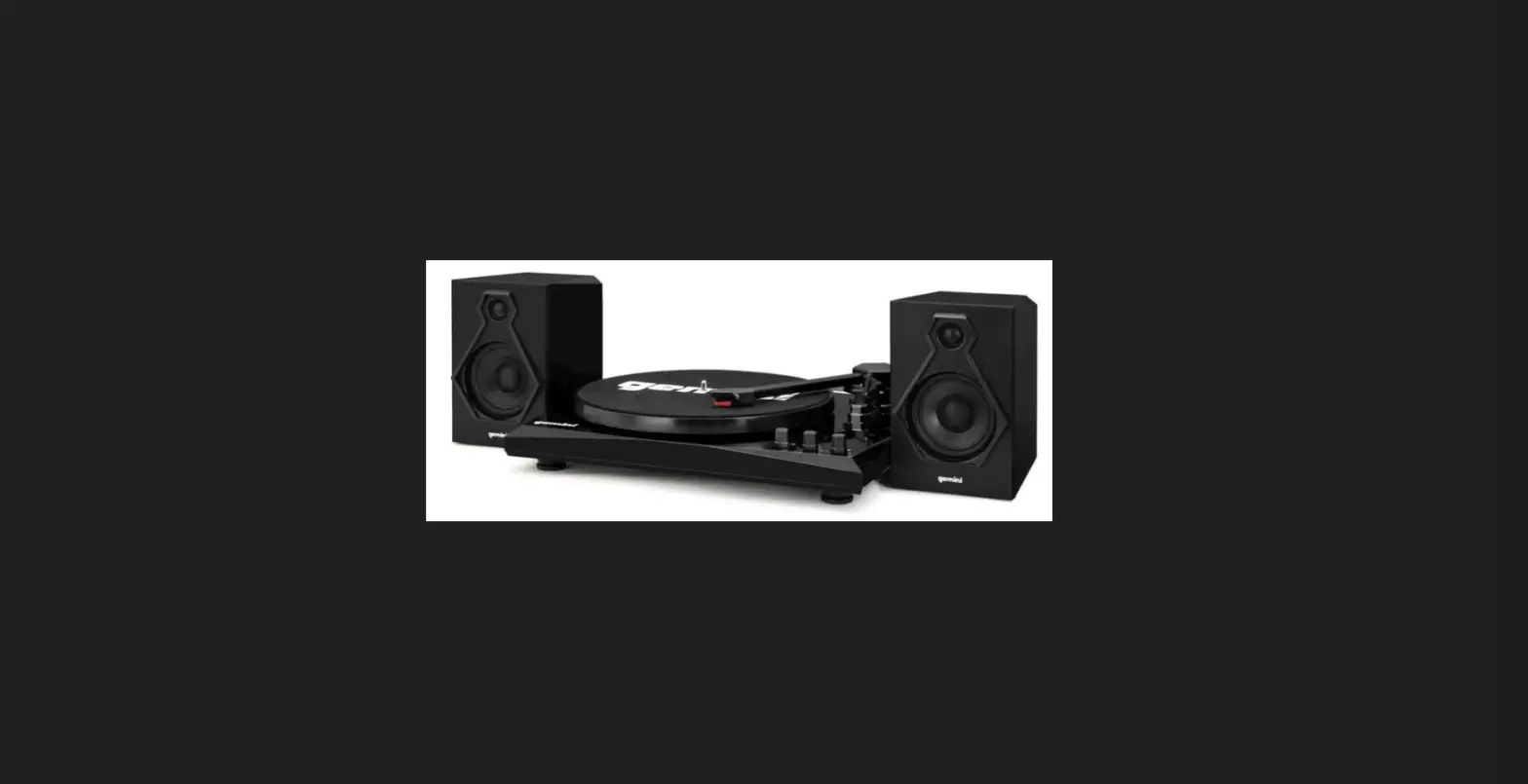 Gemini Tt-900bb Stereo Turntable System User Manual