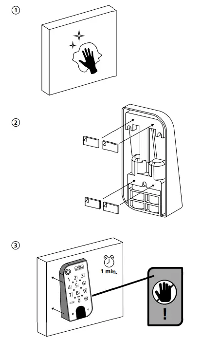 BURG-WACHTER-SecuENTRY-Home-7711-Keypad-PIN-9