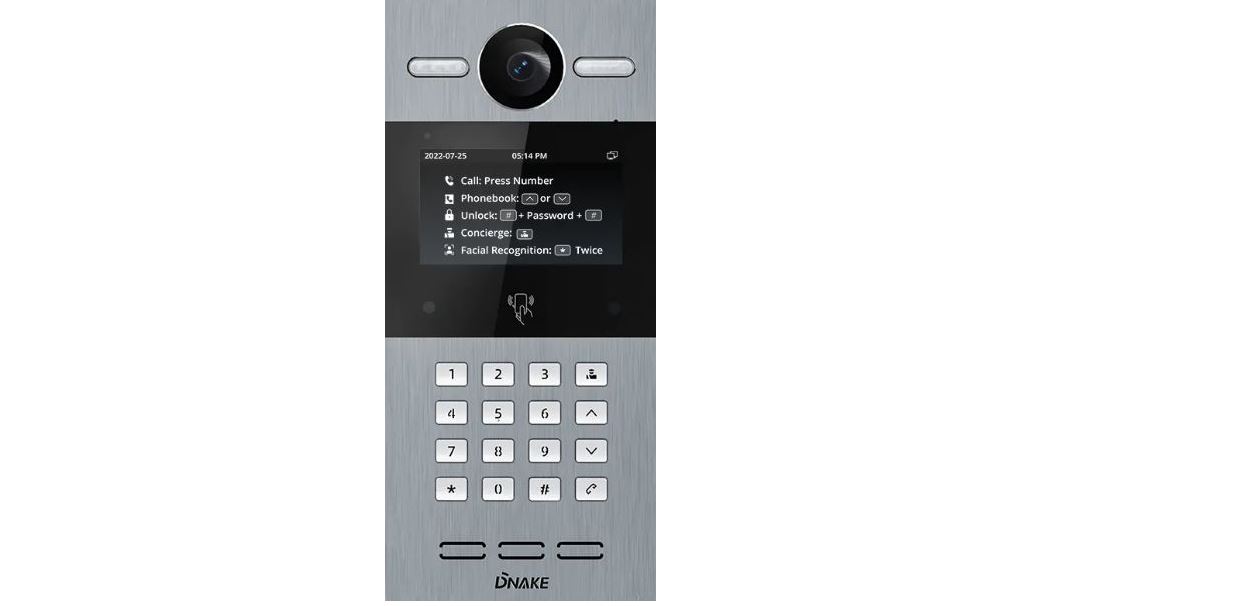 Dnake S615 Door Station User Guide Dnake S615 Door Station User Guide