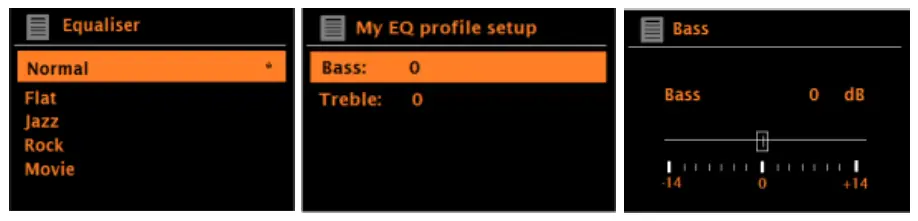 Pinell SUPERSOUND 101 DAB+ and Internet Radio - Equaliser