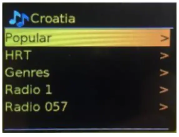 Pinell SUPERSOUND 101 DAB+ and Internet Radio - Location