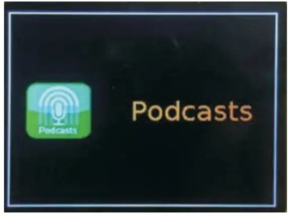 Pinell SUPERSOUND 101 DAB+ and Internet Radio - Podcasts mode