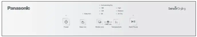 Panasonic NH-E80JA1 Tumble Dryer-10