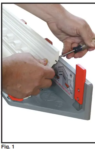 BENCH DOG 10-027 Crown Cut Crown Cove Cutting Jig - fig 1