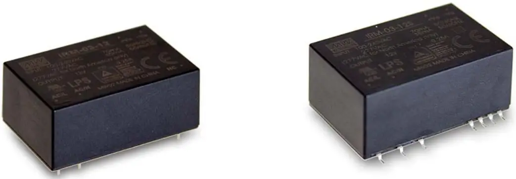 MEAN WELL IRM 03 Power supply switched