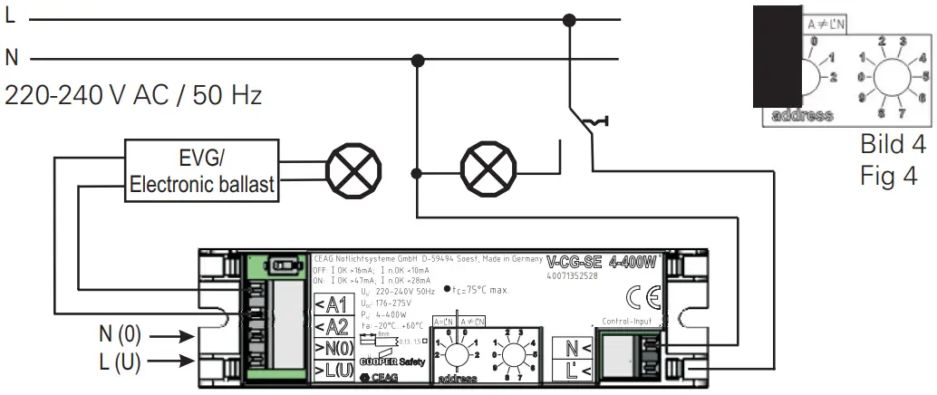 Connection instruction