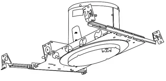 ELCO Lighting EL555W 5 Inch Sloped Reflector Trim - fig 1