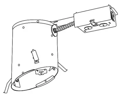 ELCO Lighting EL555W 5 Inch Sloped Reflector Trim - fig 2