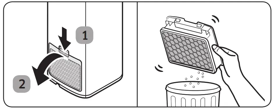 SAMSUNG VCA SAE90 Clean Station Dust Filter