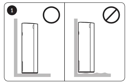 SAMSUNG VCA SAE90 Clean Station Installation guide