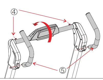 American Fitness YQ-T4011 Treadmill-3