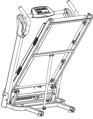 American Fitness YQ-T4011 Treadmill-4