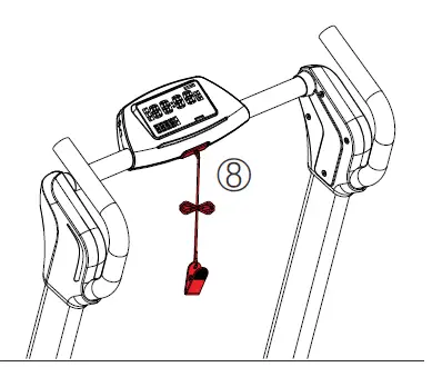 American Fitness YQ-T4011 Treadmill-6