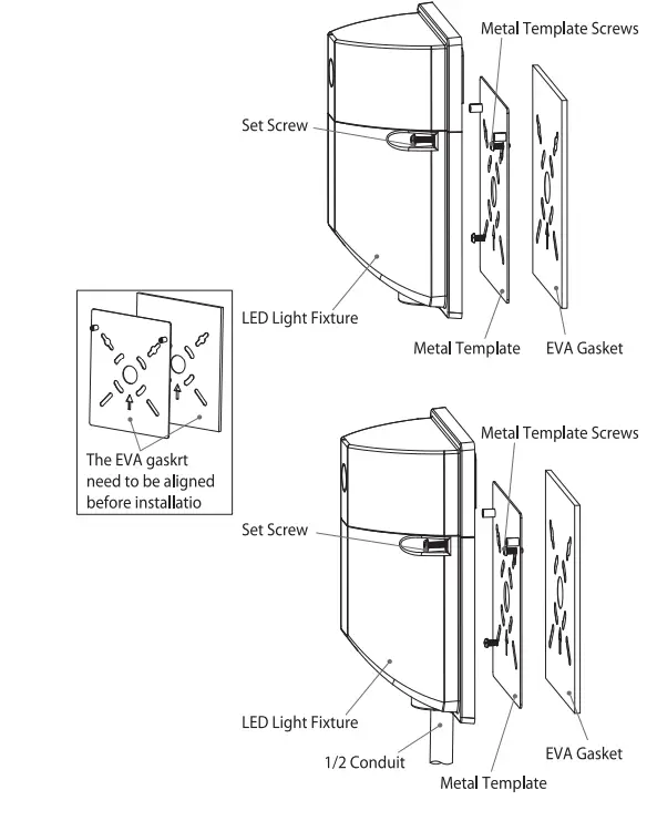 GLT-MWR-17WUV50KP-LED-Wall-Mount-Installation-Guide-fig-1